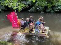 Bewley supports sustainable team in annual raft race