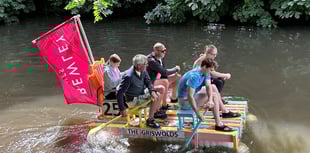 Bewley supports sustainable team in annual raft race