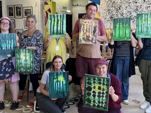 The day I discovered I can actually paint a picture