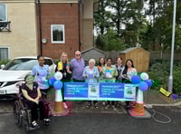 Camberley care home car wash raises £200 for charity