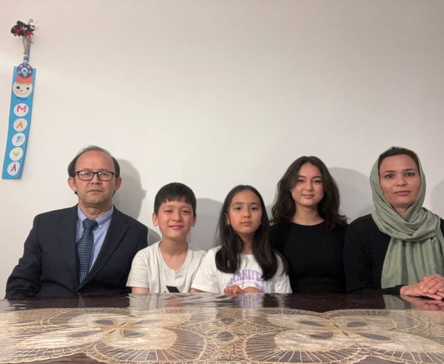 Refugee family thrive in Woking 