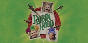 This year's cast for Yvonne Arnaud's Robin Hood panto 