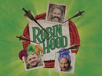 This year's cast for Yvonne Arnaud's Robin Hood panto 