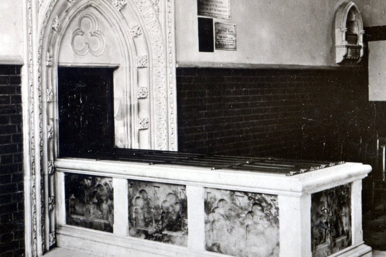 Old postcard of Woking Crematorium