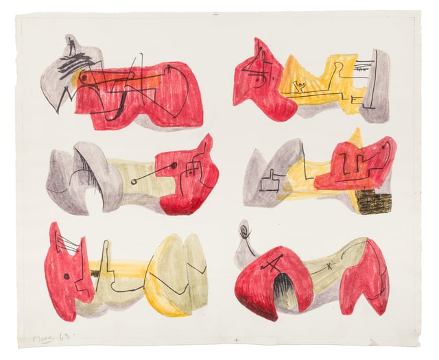 Lightbox hosts colourful Henry Moore exhibition
