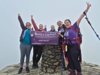 Hospice team take on Mount Snowdon 