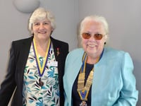 Rotary Club's new president and swimathon update