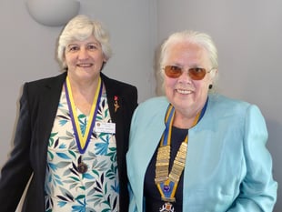Rotary Club's new president and swimathon update