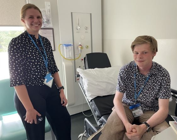 Junior doctors at the SIMley Health event