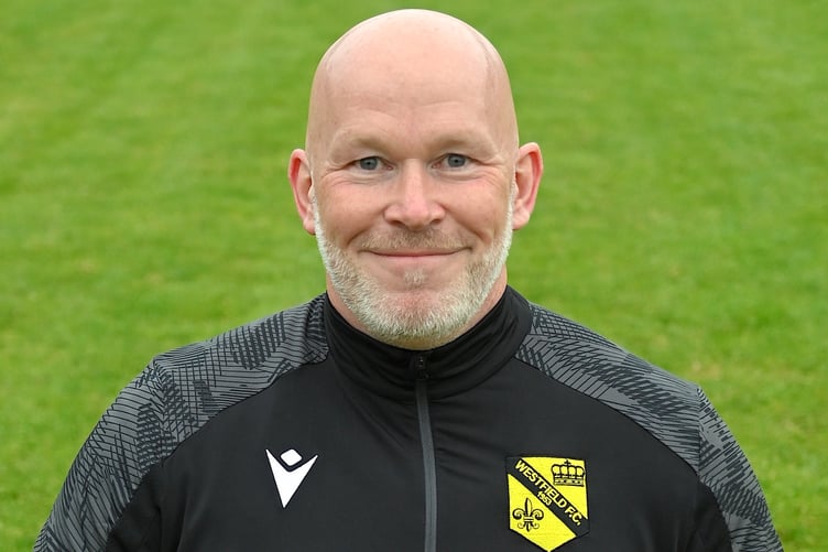 Westfield assistant manager Dave Powell felt the Yellas could have played better in the first half (Photo: Westfield FC)