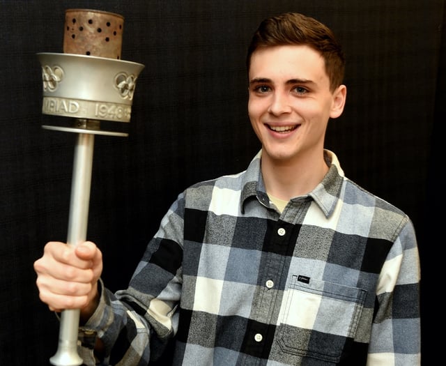 Celebrating GB Olympics triumph with original 1948 London Games Torch