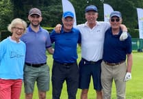 Golfers raise £15,000 for charity helping families
