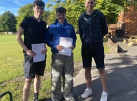 Gordon's School students celebrate 'superb' set of A Level results