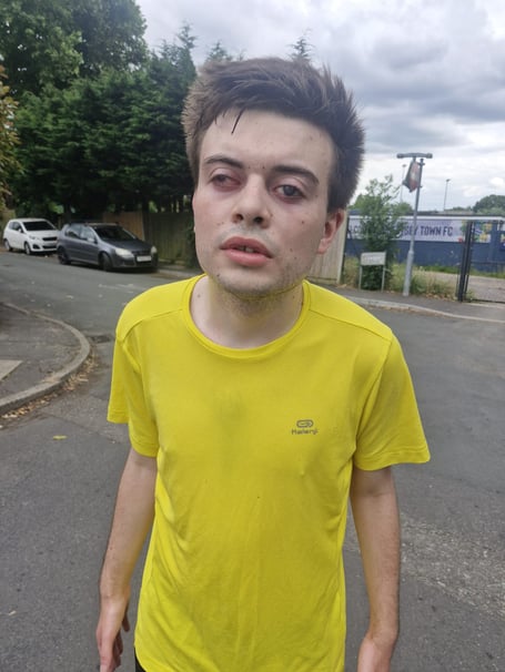 Lee has been training for weeks and managed to complete 14.74km in 1:38:53 in preparation for the marathon