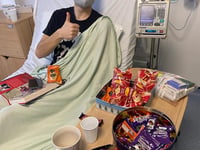 James hopes his story makes people more aware of lymphoma