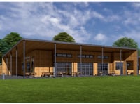 New sports pavilion approved on former military barracks