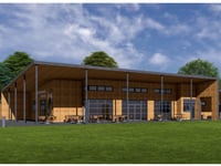 New sports pavilion approved on former military barracks