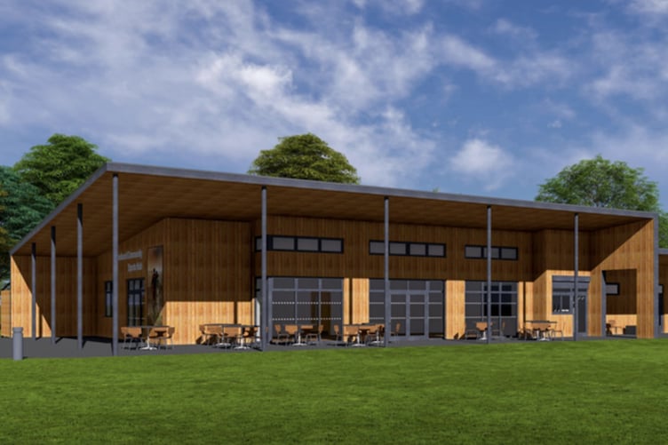 sports pavilion Deepcut