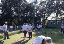 Mayford Hall Bowls Club beat Ewhurst and West End