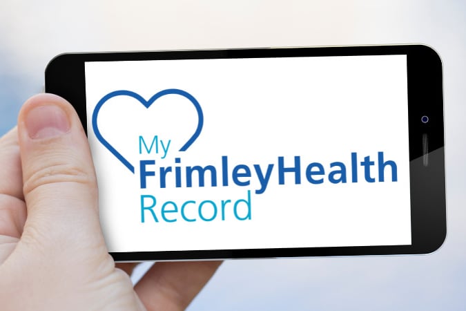MyFrimleyHealth Record pic