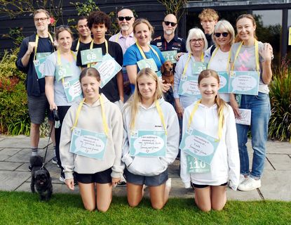The walk raises money for hospitals part of the Frimley Health NHS Foundation Trust