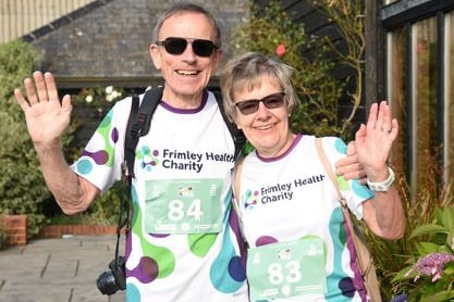 Everyone who participated in the walk contributed to more than £5,000 being raised