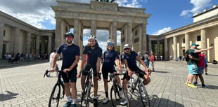 Sons of late cyclist raise more than £12,000 in their dad's memory