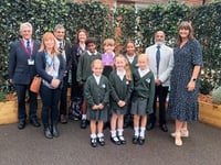 Knaphill Schools living wall earns praise from Steve Backshall