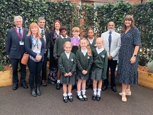Knaphill Schools living wall earns praise from Steve Backshall