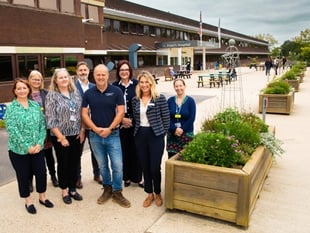 Vibrant planter displays help brighten St Peter's Hospital 