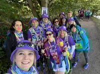 Path of glory: Determined 'Pacers' raise £15k for charity 