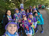 Path of glory: Determined 'Pacers' raise £15k for charity 