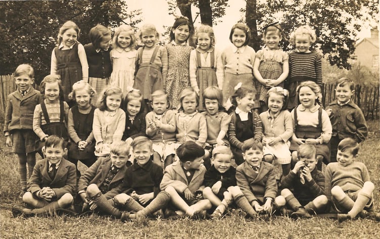 Pupils at Church Street School, Old Woking, 1949/50