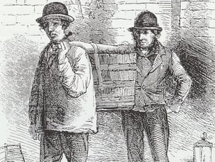 When the call of nature was answered by the outdoor privy