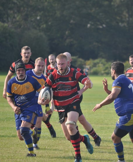 Woking captain Jacob Woods makes a break (Photo: Turner-Wells Photography)