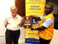 Lions Club member honoured with humanitarian award