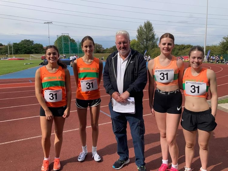 From left: Eleanor Buckle, Mia Reeves, Joe Holden, Chloe Moore and Izzy Wright.