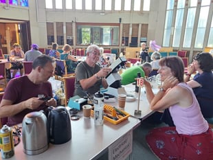 Repair cafe draws on community skills for quick fix