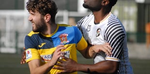 Four goals in first half as Cobham romp to win at Guildford City