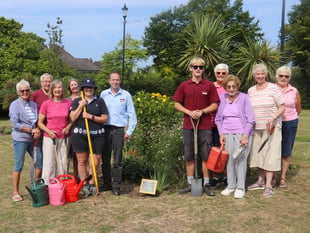 Horsell residents make everything in garden lovely