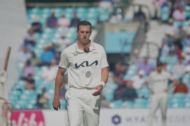 Dan Worrall's 52 wickets helped fire Surrey to the 2024 County Championship title (Photo: Mark Sandom)