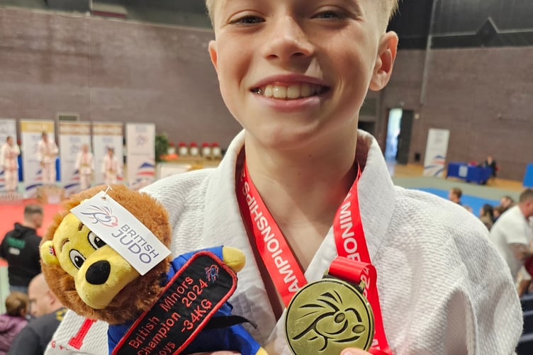 Egeu Ghenciu won gold at the British Minors Championships