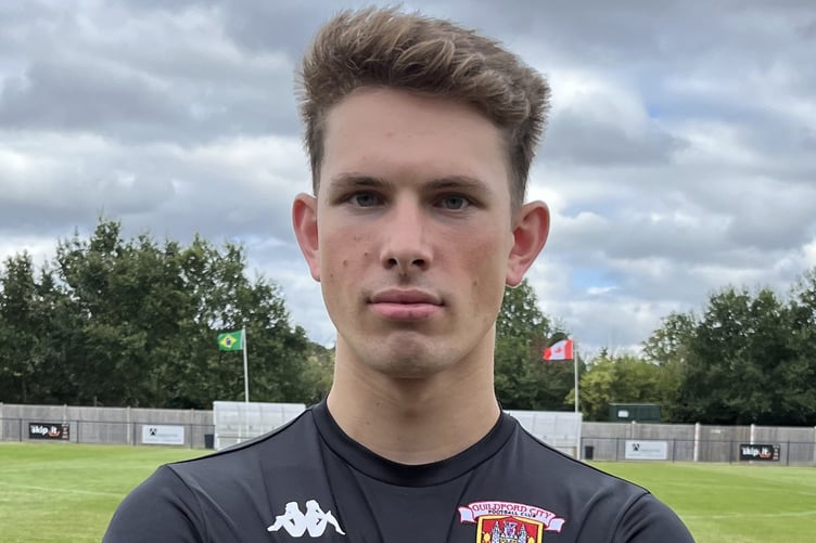 Nik Krokhin scored Guildford City's opening goal against Westfield
