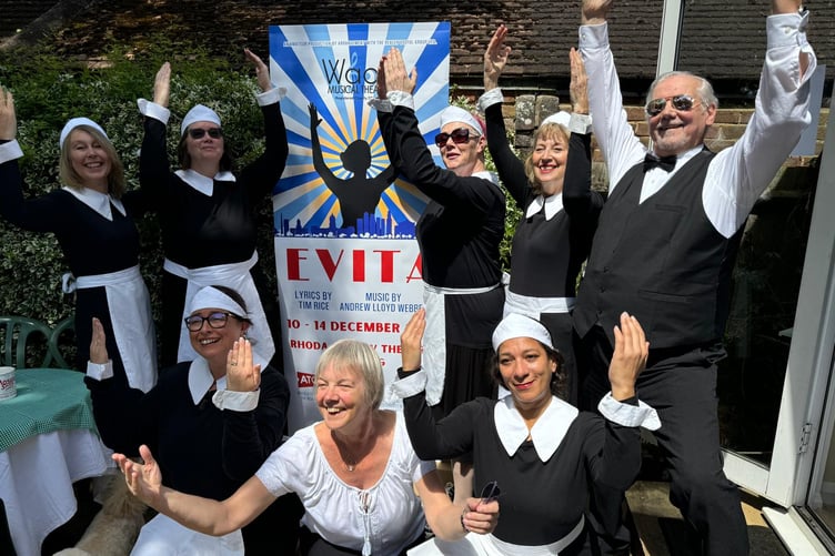 The group are busy rehearsing for the musical, which will hit the stage in December