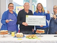 Tea on the Green sessions raise more than £1,000 for local charity