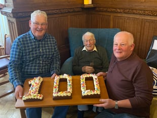 Woking resident celebrates a milestone birthday 