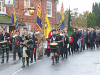 Absence of police sparks row over Chobham Remembrance parade