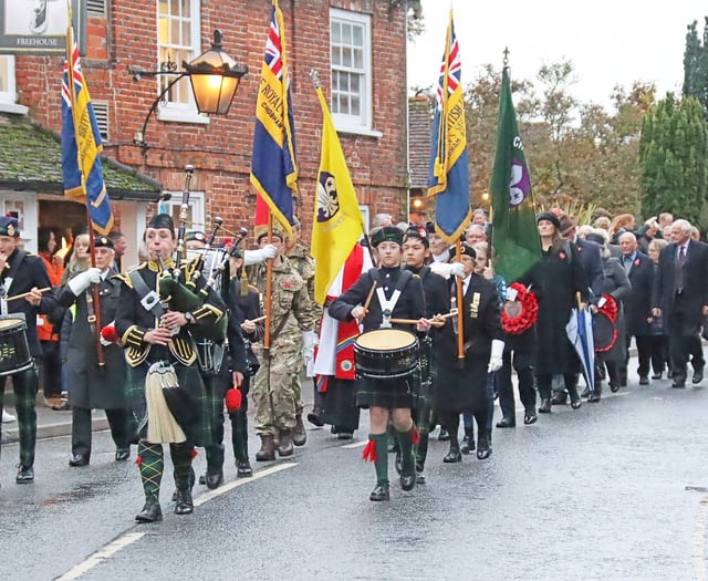 Absence of police sparks row over Chobham Remembrance parade