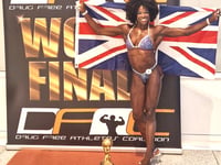 Bodybuilder Kim is top of the world