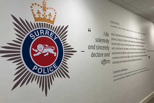 Former Surrey police officer banned for false child abuse claim